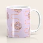 Abstract Fields in Lavender & Brown Coffee Mug Gallery Image 1