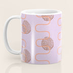 Abstract Fields in Lavender & Brown Coffee Mug Gallery Image 3