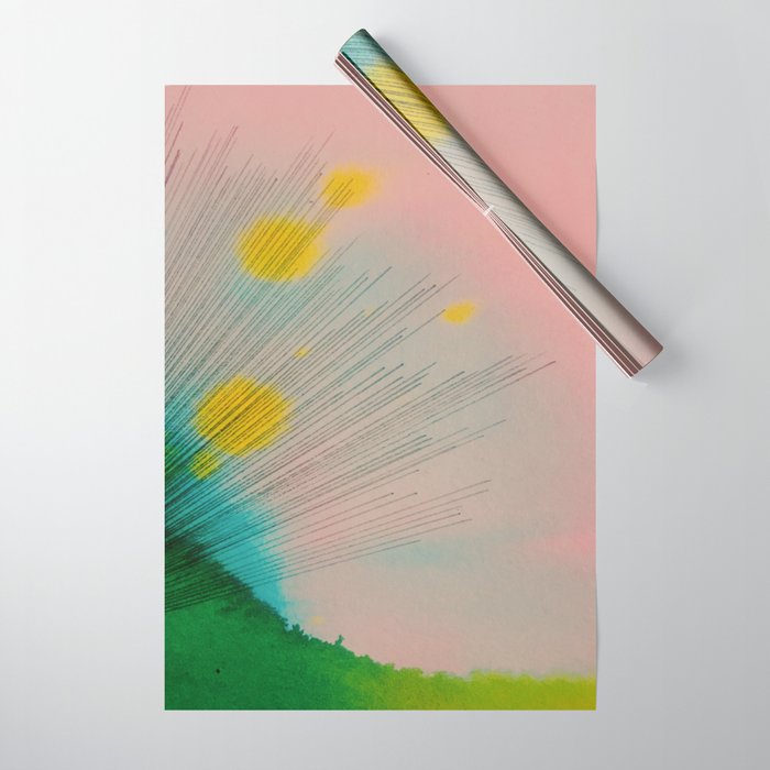 The Burst Wrapping Paper Gallery Image 1