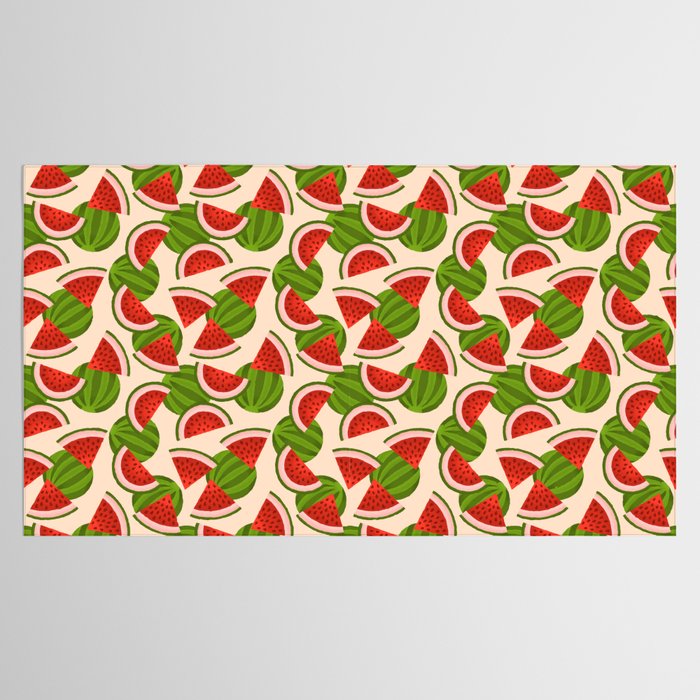 Watermelon Pattern on Cream Tablecloth Gallery Image 2