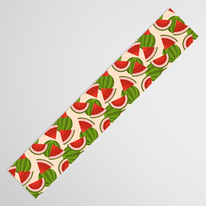 Watermelon Pattern on Cream Table Runner Gallery Image 3