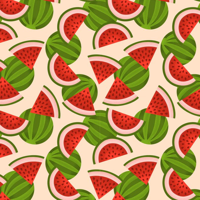 Watermelon Pattern on Cream Coffee Mug Gallery Image 2