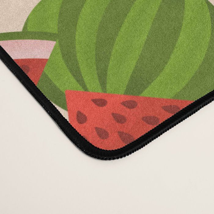 Watermelon Pattern on Cream Desk Mat Gallery Image 4