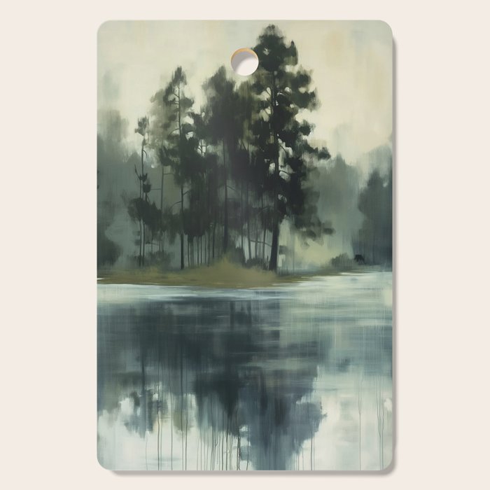 Country Lake I Cutting Board Gallery Image 1
