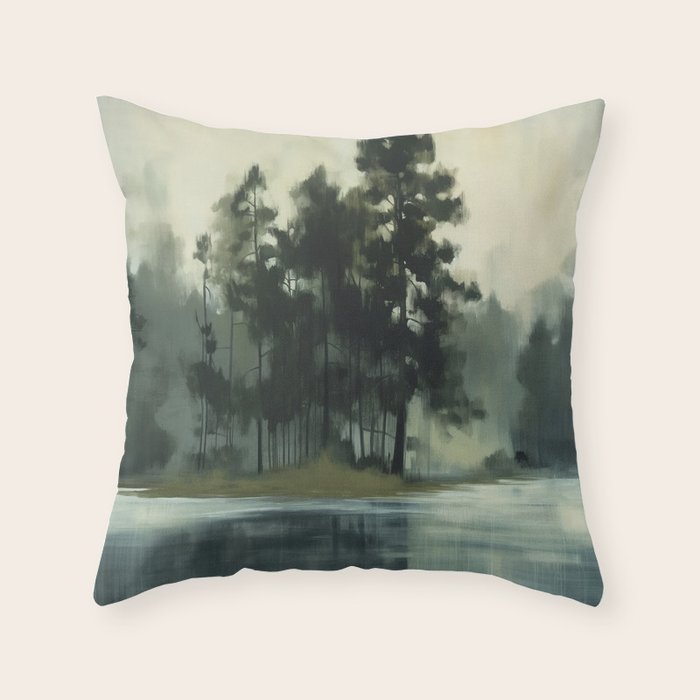 Country Lake I Throw Pillow Gallery Image 6