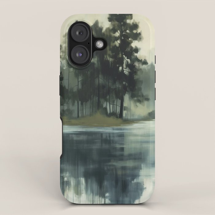 Country Lake I iPhone Case Gallery Image 1
