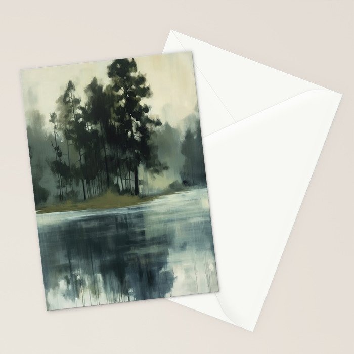 Country Lake I Stationery Card Gallery Image 2