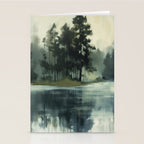 Country Lake I Stationery Card Gallery Image 2