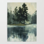 Country Lake I Poster Gallery Image 4