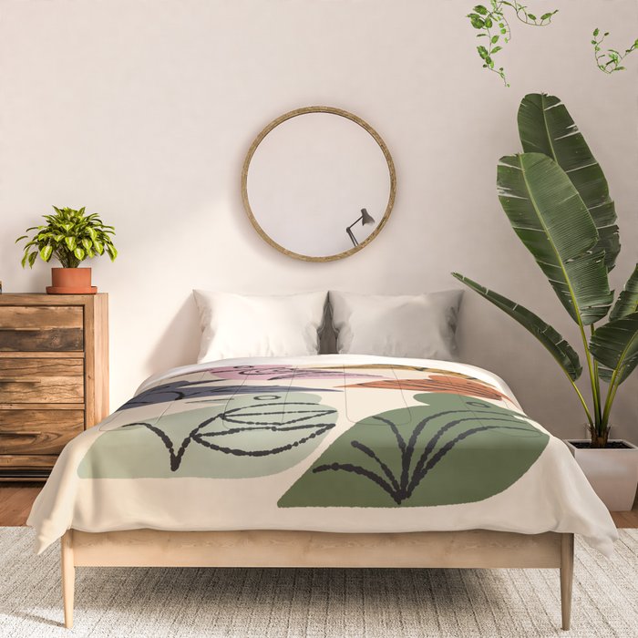 Painted Birds Comforter Gallery Image 3