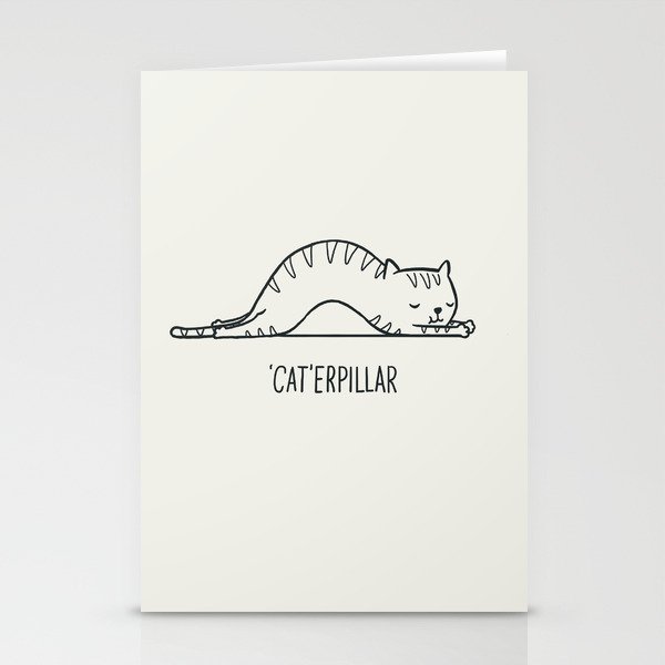 Cat-erpillar Stationery Card Gallery Image 2