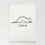Cat-erpillar Stationery Card Gallery Image 2