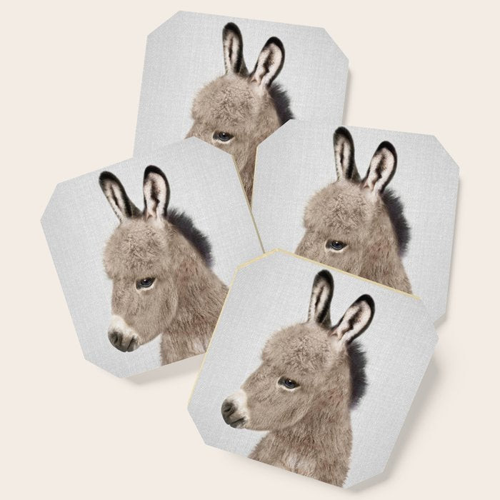 Donkey - Colorful Coaster Gallery Image 1