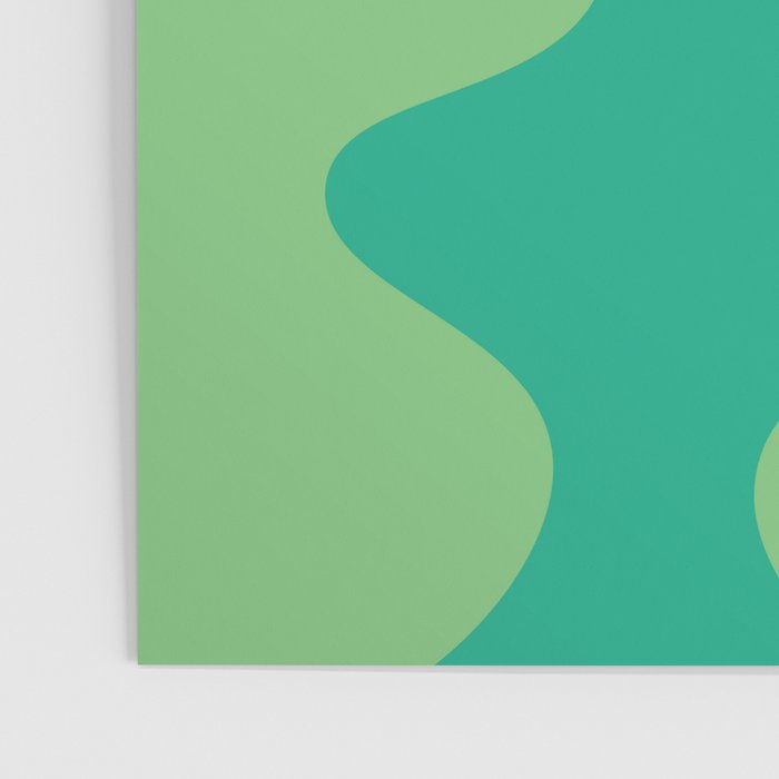 Retro Abstract  Green Poster Gallery Image 3