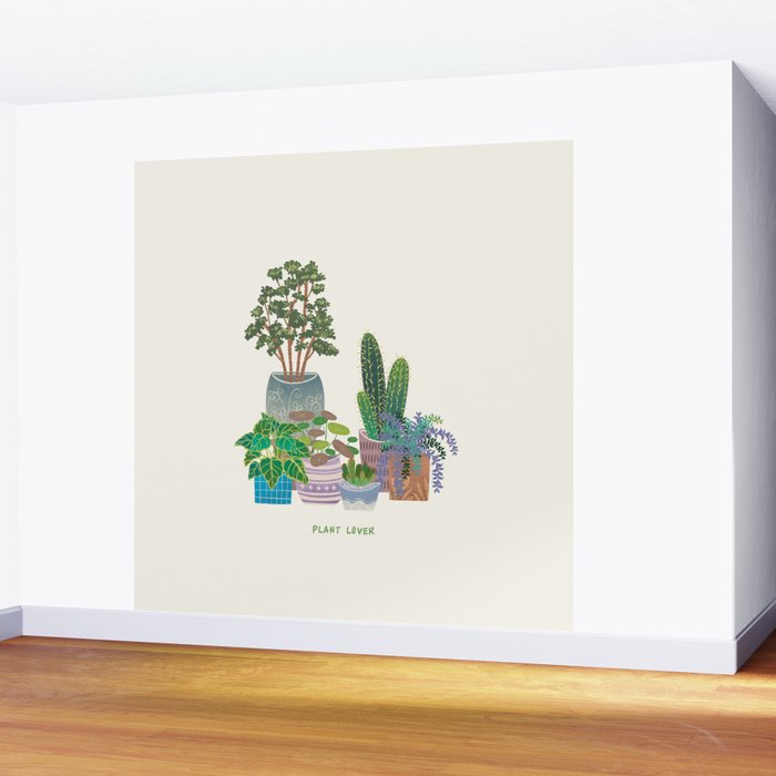 plant lover T2 Wall Mural Gallery Image 2