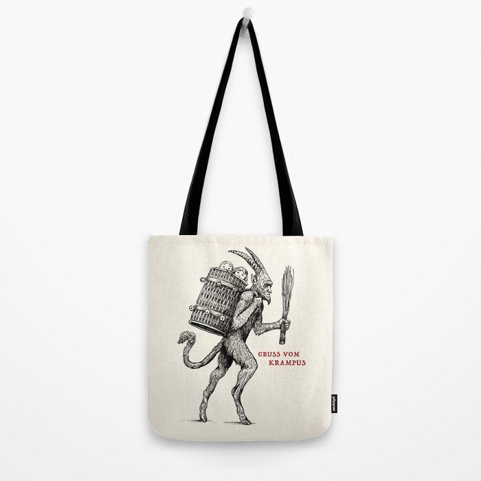Gruss vom Krampus Tote Bag Gallery Image 2