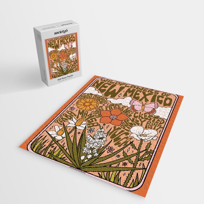 New Mexico Wildflower Jigsaw Puzzle Gallery Image 2