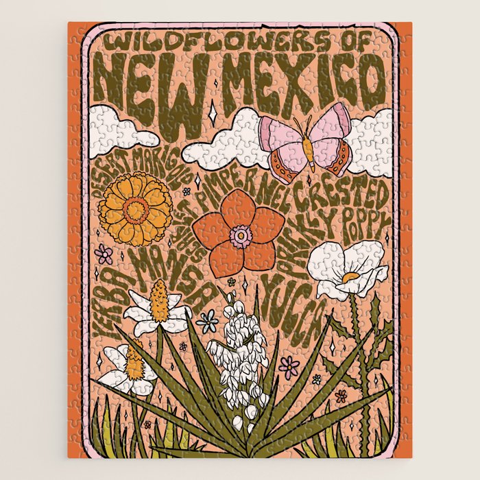 New Mexico Wildflower Jigsaw Puzzle Gallery Image 1