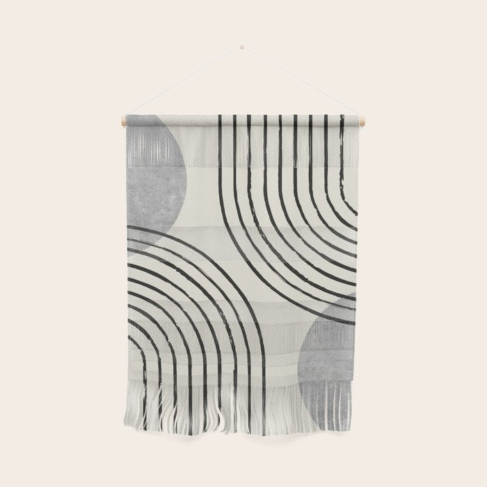 Sun Arch Double - Grey Wall Hanging Gallery Image 1