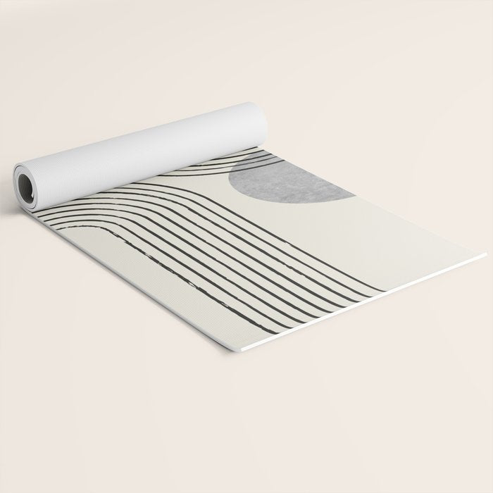 Sun Arch Double - Grey Yoga Mat Gallery Image 2