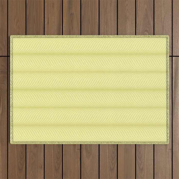 Elysian XX Pastel Lime Green Outdoor Rug Gallery Image 1