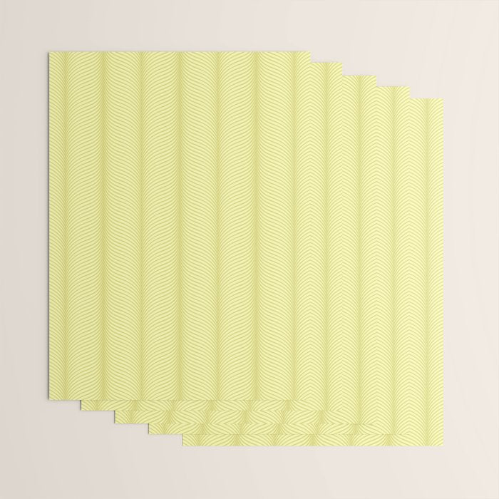 Elysian XX Pastel Lime Green Wrapping Paper Gallery Image 3