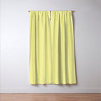 Elysian XX Pastel Lime Green Window Curtain Gallery Image 3