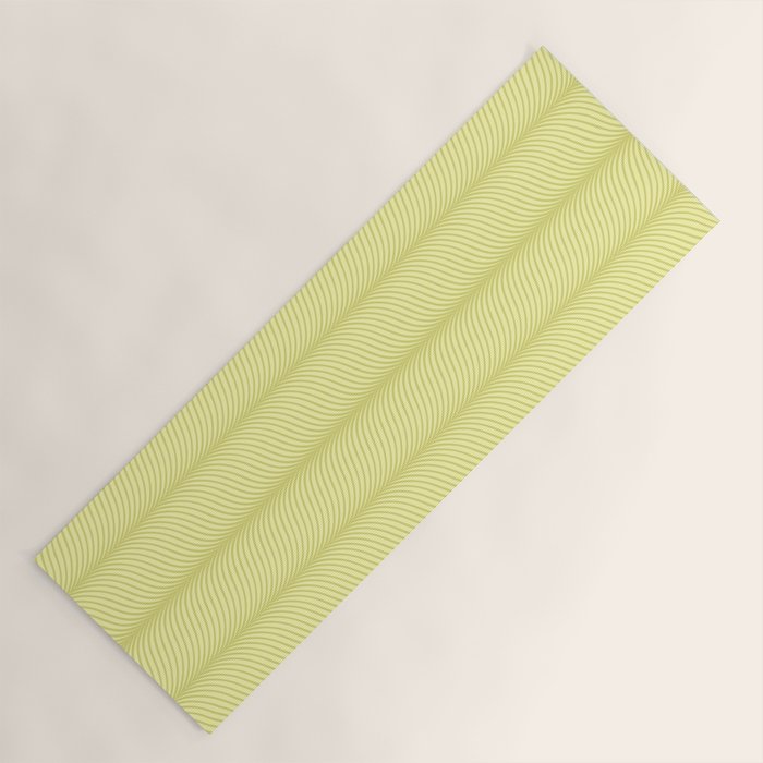 Elysian XX Pastel Lime Green Yoga Mat Gallery Image 1