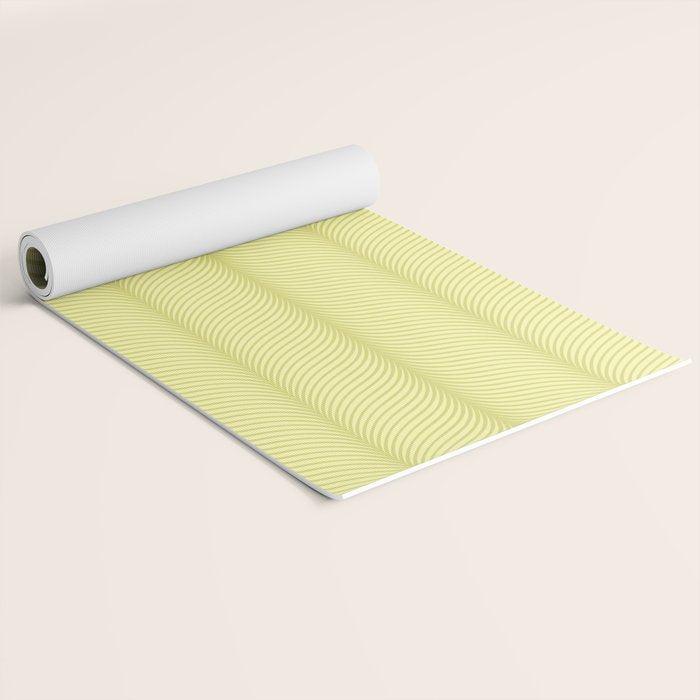 Elysian XX Pastel Lime Green Yoga Mat Gallery Image 2