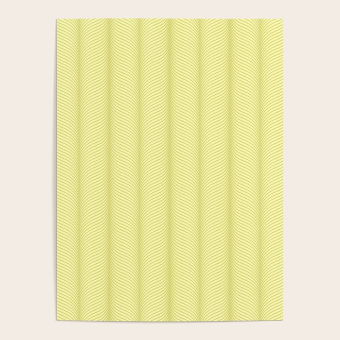 Elysian XX Pastel Lime Green Poster Gallery Image 4