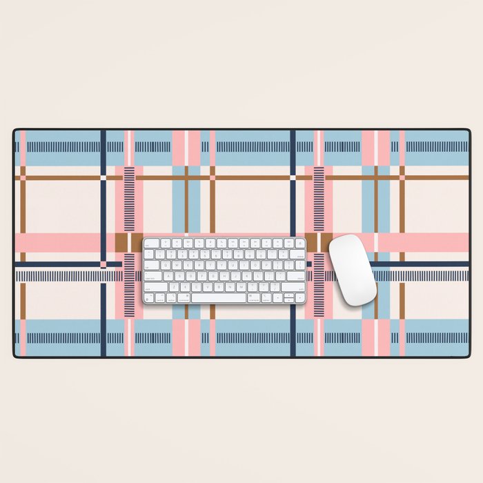 Bold Linear Harmony A Desk Mat Gallery Image 1