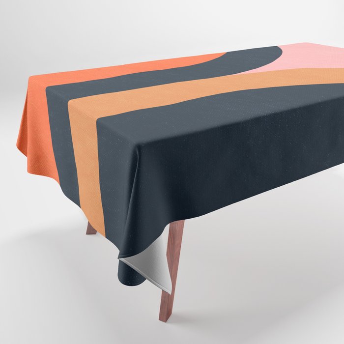 Mallorca: Bauhaus Abstraction 02 Tablecloth Gallery Image 1