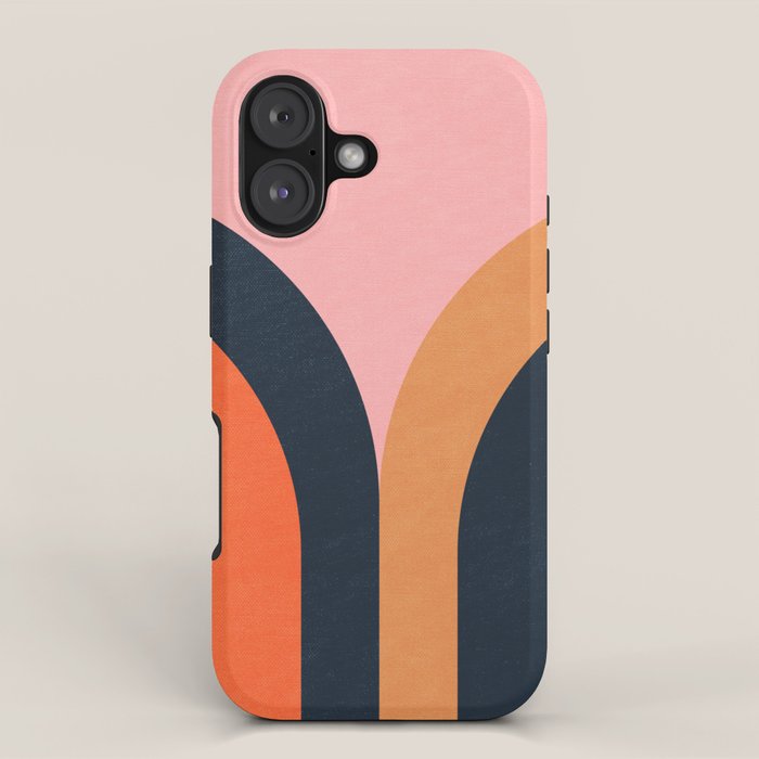 Mallorca: Bauhaus Abstraction 02 iPhone Case Gallery Image 1
