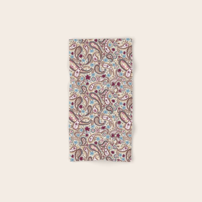 Whimsical Paisley Romance Bath Towel Gallery Image 1