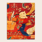 Animal Grotesques Mughal Carpet Fragment 2 Notebook Gallery Image 4