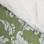 Elegant Epsom and Bit Of Blue Leaves Comforter Gallery Image 4