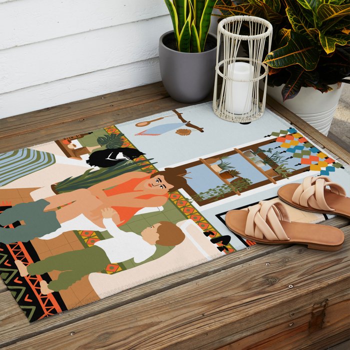 Personal boundaries Outdoor Rug Gallery Image 2