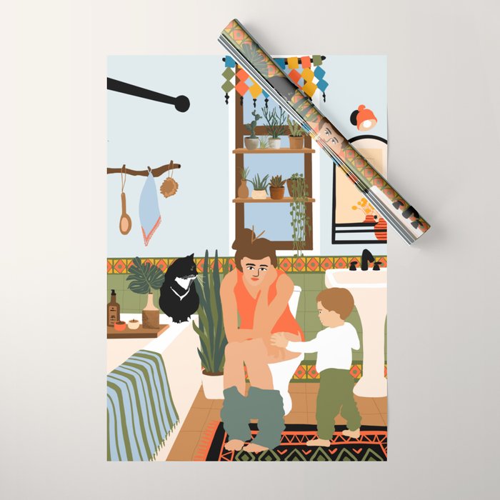 Personal boundaries Wrapping Paper Gallery Image 1