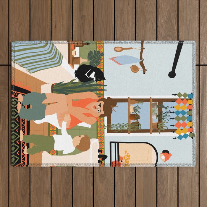 Personal boundaries Outdoor Rug Gallery Image 1