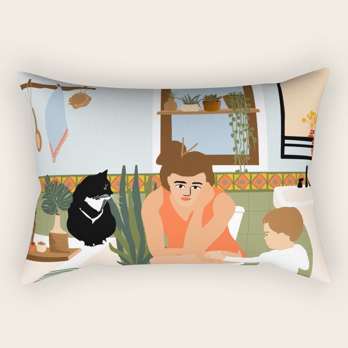 Personal boundaries Rectangular Pillow Gallery Image 1