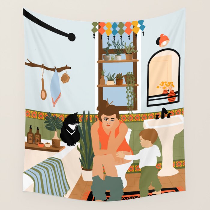 Personal boundaries Wall Tapestry Gallery Image 4