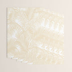 Modern tropical elegant ivory palm tree pattern Wrapping Paper Gallery Image 3