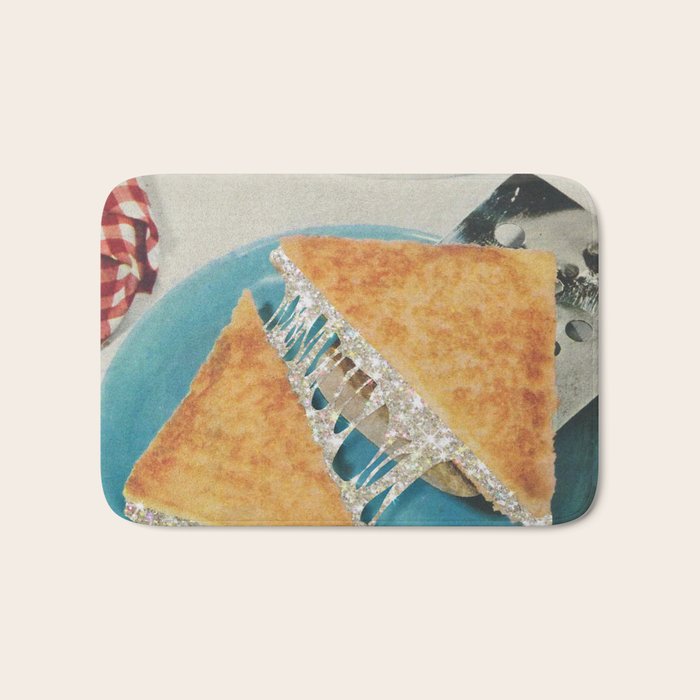 Grilled Glitter Sandwich - Eat Fashionably Bath Mat Gallery Image 1