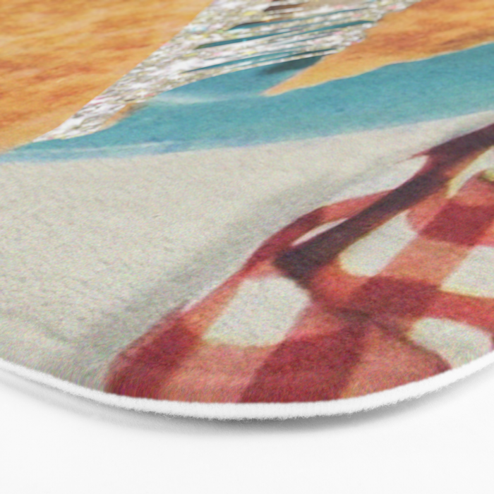Grilled Glitter Sandwich - Eat Fashionably Bath Mat Gallery Image 3