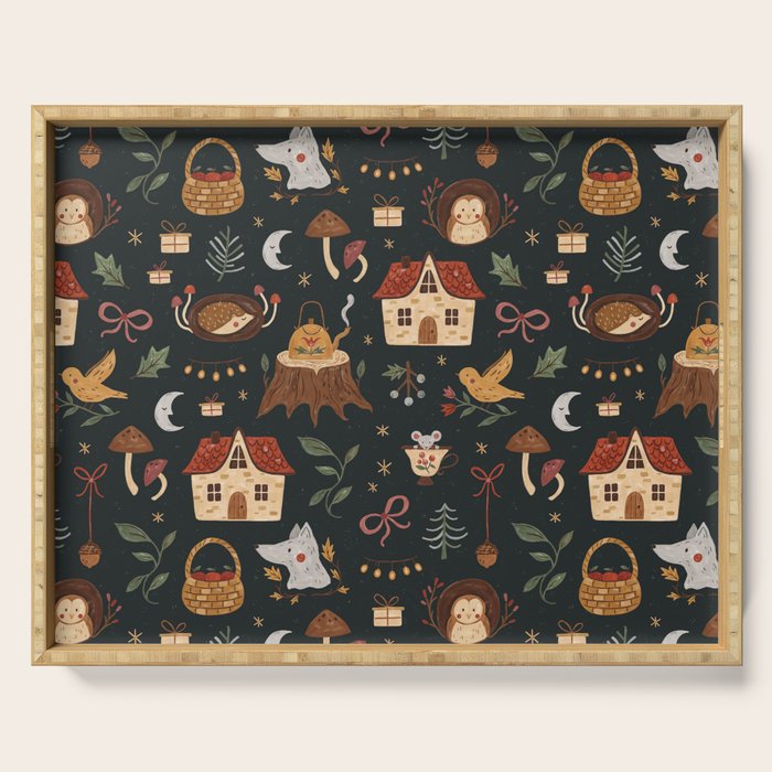 Storybook Winter Serving Tray Gallery Image 1