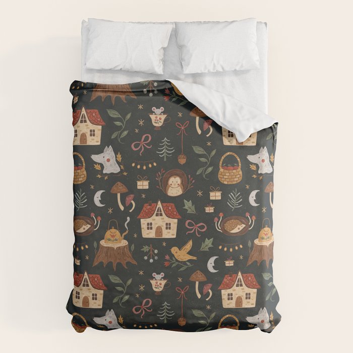 Storybook Winter Duvet Cover Gallery Image 6