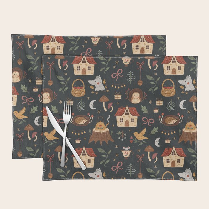 Storybook Winter Placemat Gallery Image 1