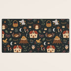 Storybook Winter Desk Mat Gallery Image 3