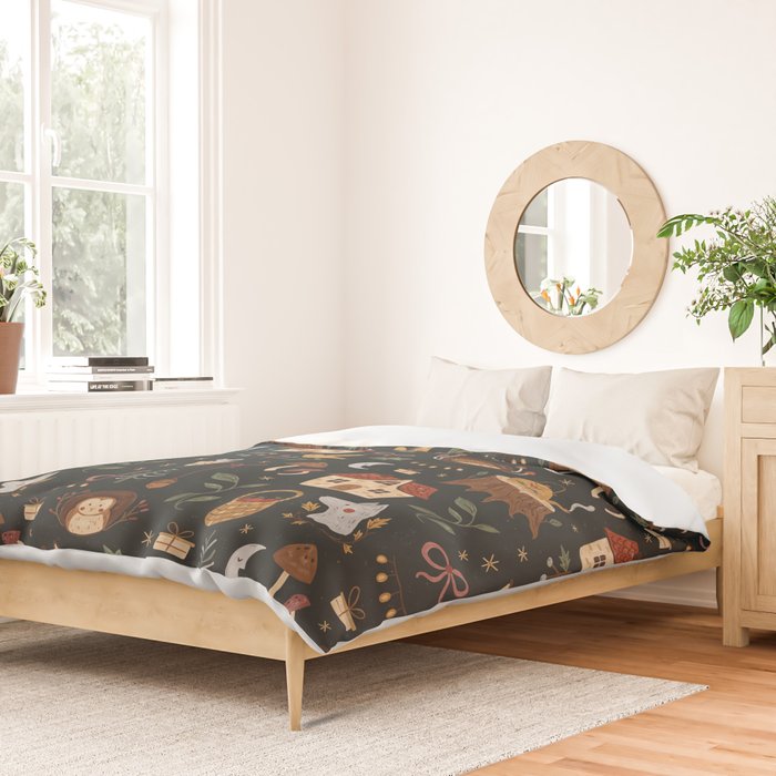 Storybook Winter Duvet Cover Gallery Image 2