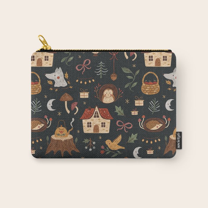 Storybook Winter Carry All Pouch Gallery Image 1